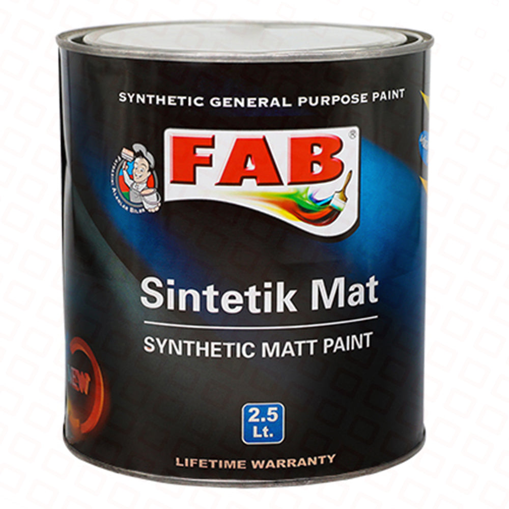 FAB MAT BOYA AĞ 2,5 L