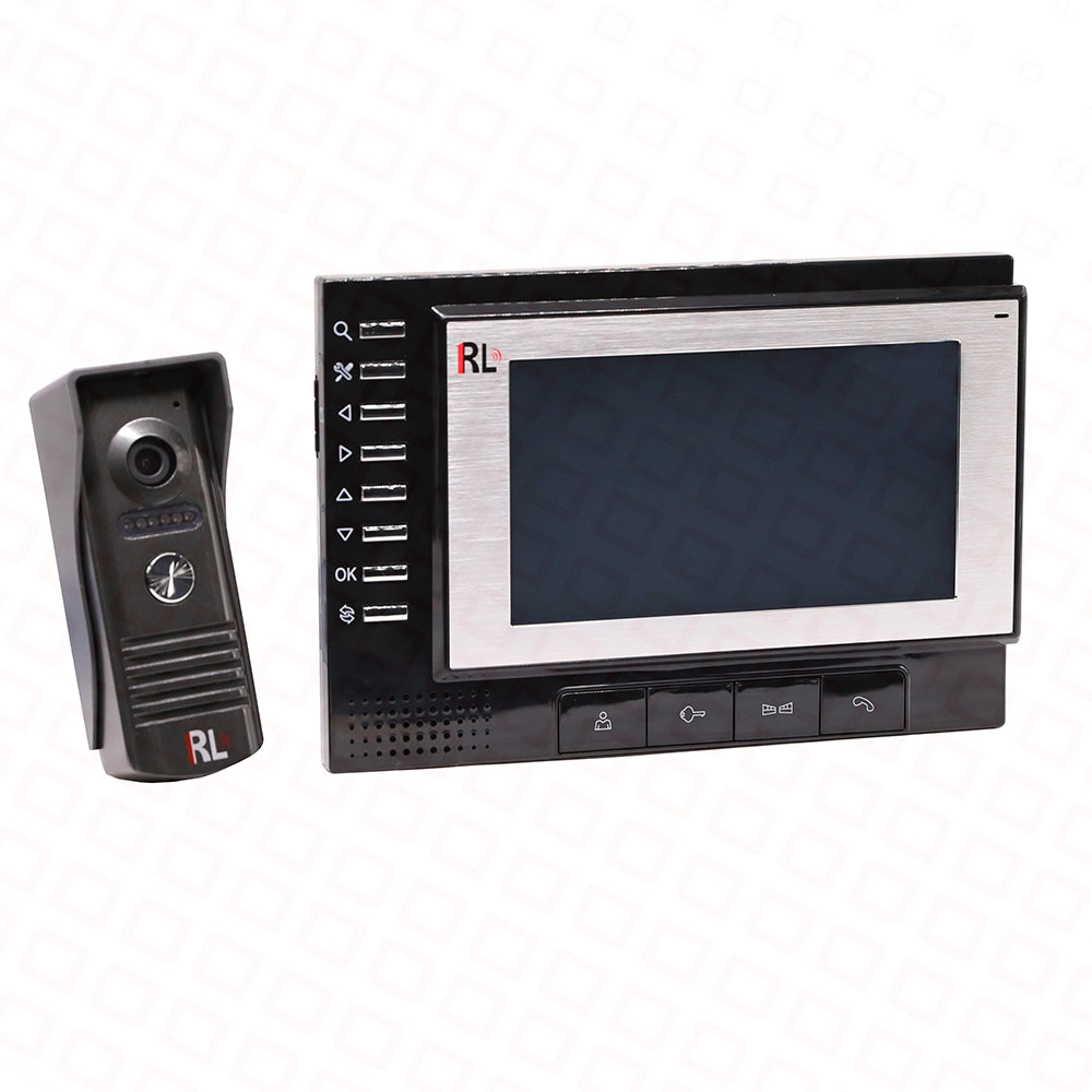 DOMOFON 16GB VİDEO FON QARA RL-SD7F-P