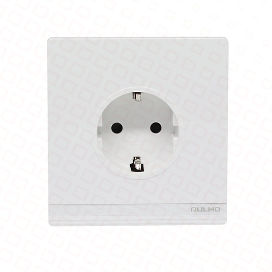 AULMO PEARL WHITE 16A 1Lİ DERIN RAZETKA