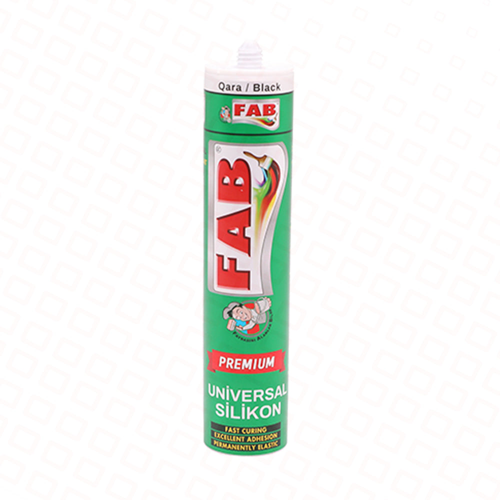 FAB SİLİKON QARA 280ml PREMİUM