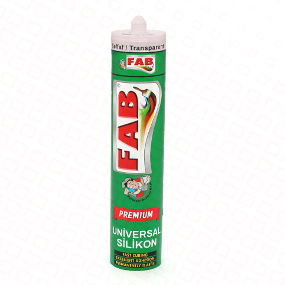 FAB SİLİKON PREMİUM ŞƏFFAF 280 ML