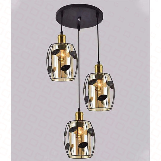 SPARKLED ASMA ÇİLÇIRAQ 3LÜ METAL E27 IP20 C-550-3