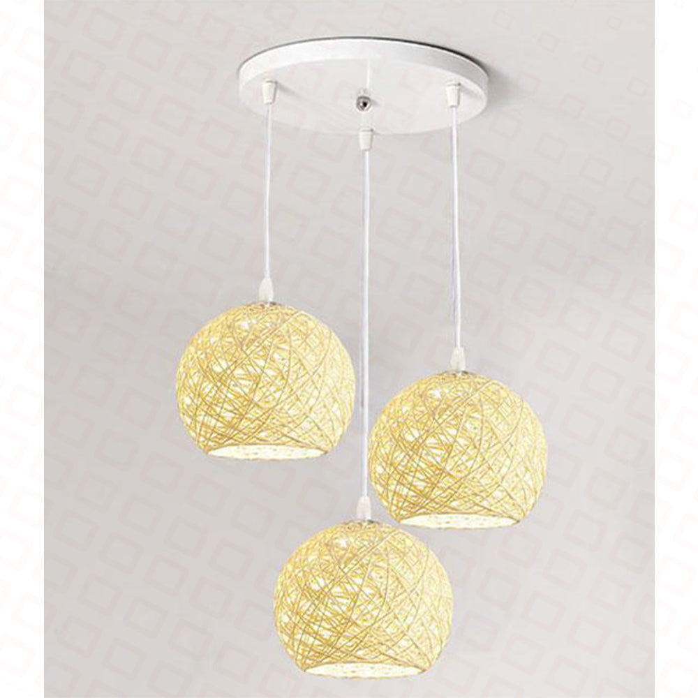 SPARKLED ASMA ÇİLÇIRAQ 3LÜ METAL E27 IP20 C-521-3