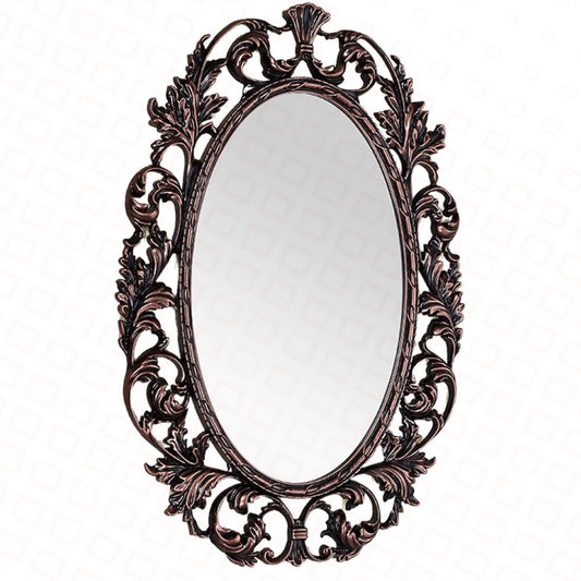 GÜZGÜ DEKORATİV ÇELİK AYNA OVAL 888