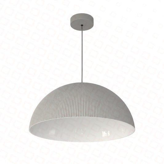 Люстра LED СЕРАЯ 18WX2-3ЦВЕТА D400