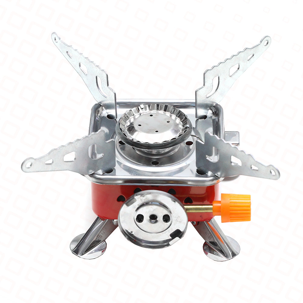 AZERBAIJANI 1 BURNER PICNIC SQUARE STOVE-1 9x9x5CM
