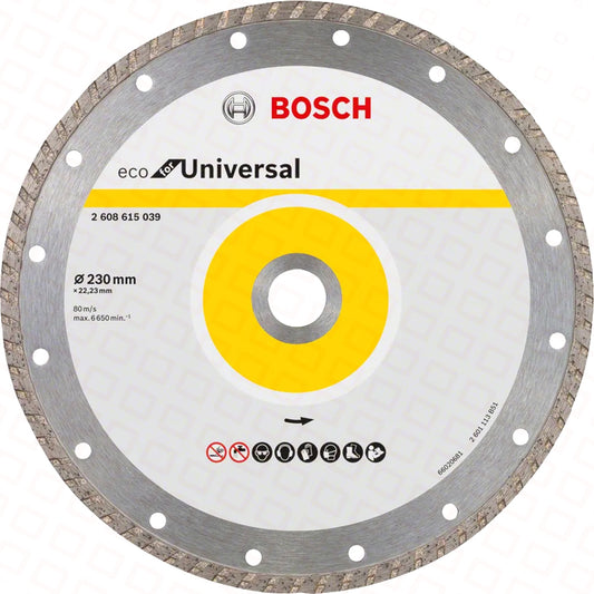 DİSK ALMAZ KƏSİCİ BOSCH ECO TURBO 230X22.23MM