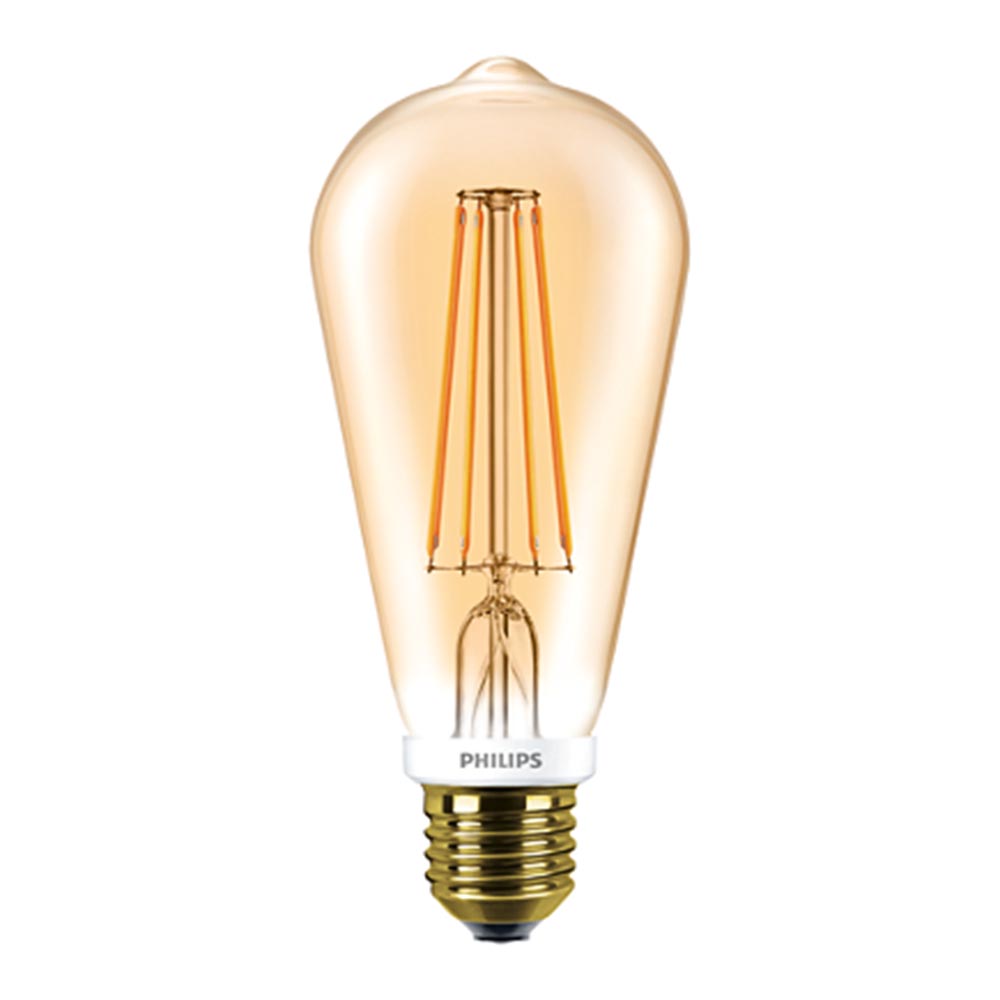 PHILIPS LED LAMPA CLAS.7-60W ST64E27 2000K GD APRX