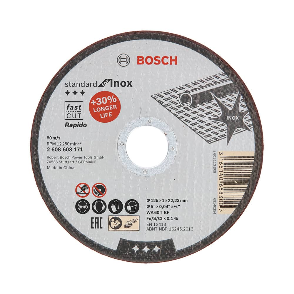 BOSCH DƏMİRKƏSƏN DİSK 125x1x22.23