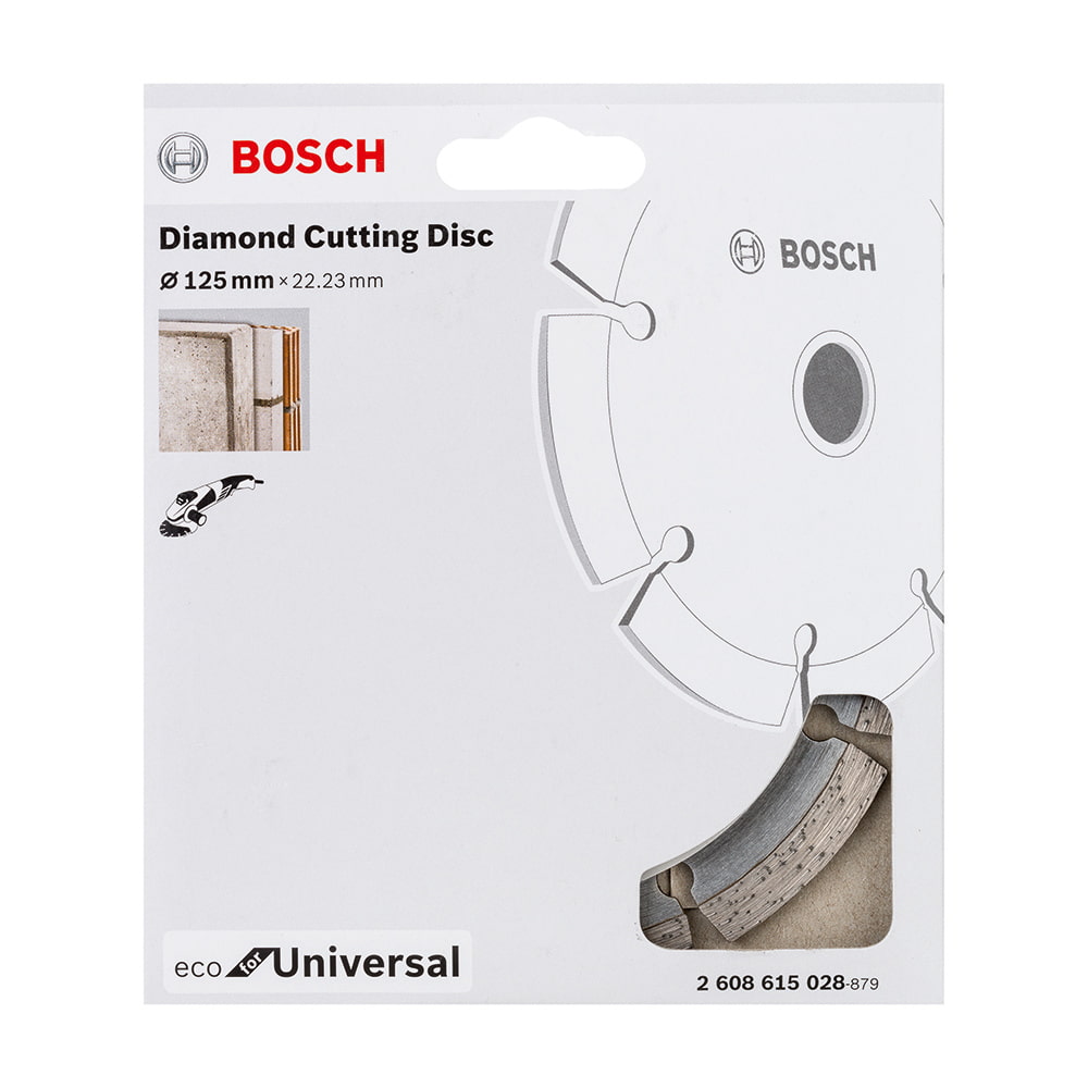 BOSCH MƏRMƏR DİSKİ ECO125x22.23