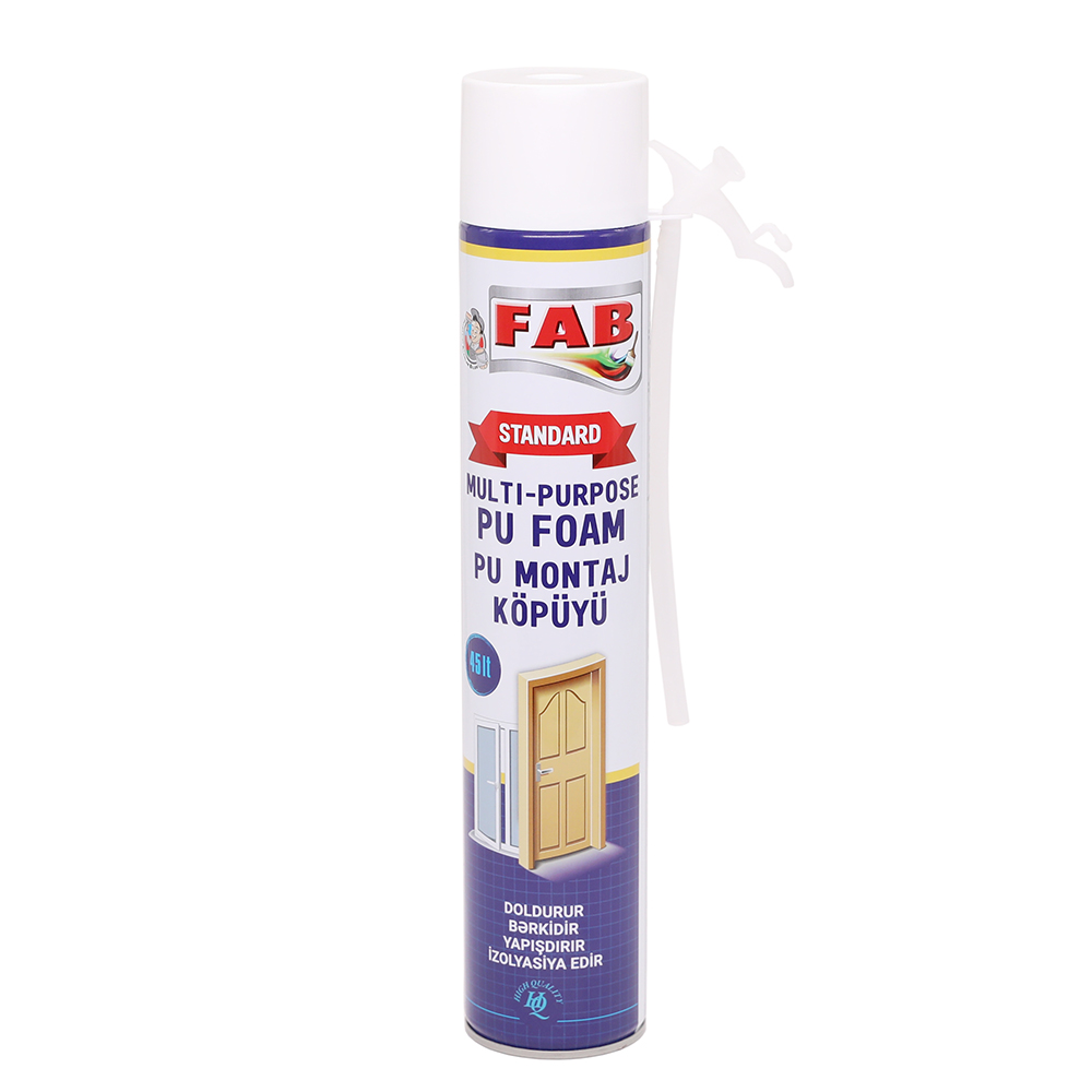 FAB STANDARD ÇOXFUNKSİYALI MONTAJ KÖPÜYÜ 750 ML