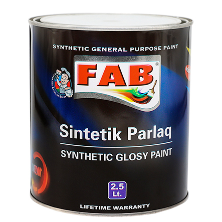 FAB PARLAQ BOYA AÇIQ GÖY 2,5 L