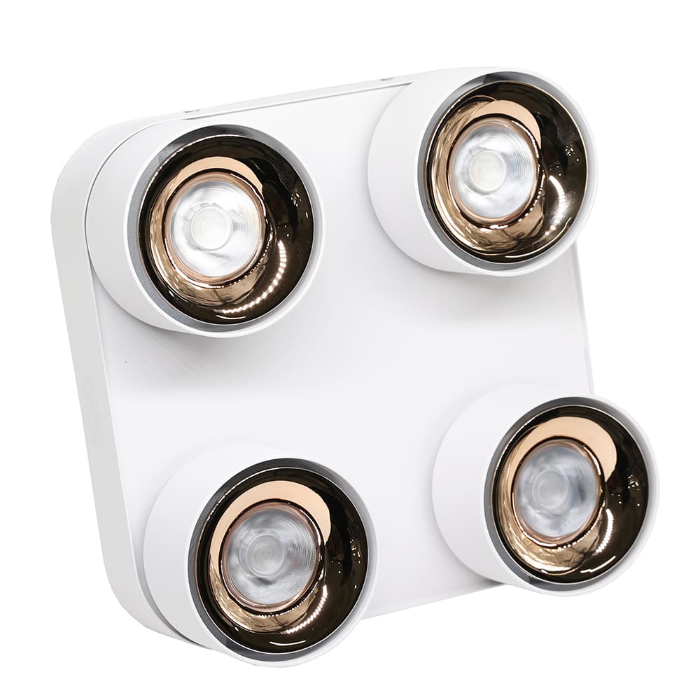 SPOT LED FOMSİ  12W*4 4000K ZDLG5240WH