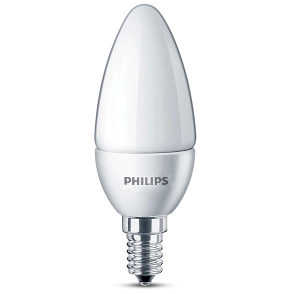 PHILIPS LED LAMPA CANDLE 5.5-50W E14 827