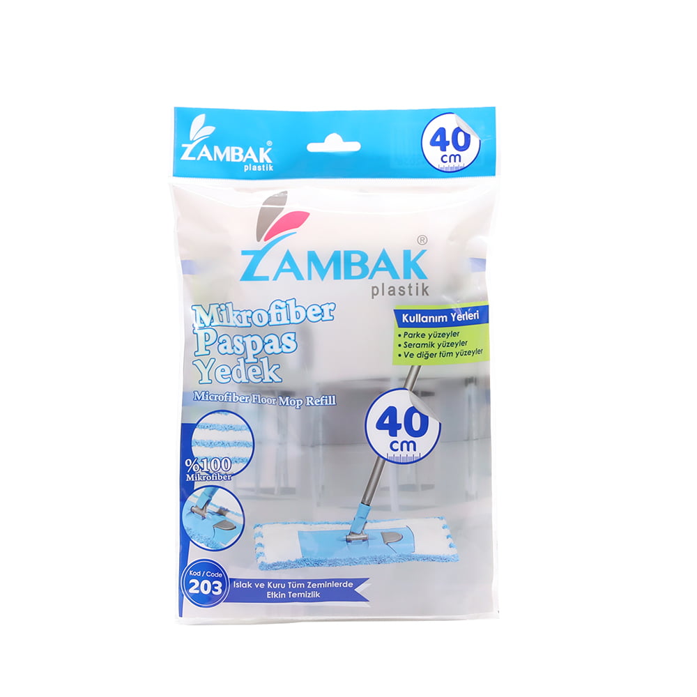 ZAMBAK MİKROFİBER DÖŞƏMƏ SİLƏN 40SM 203