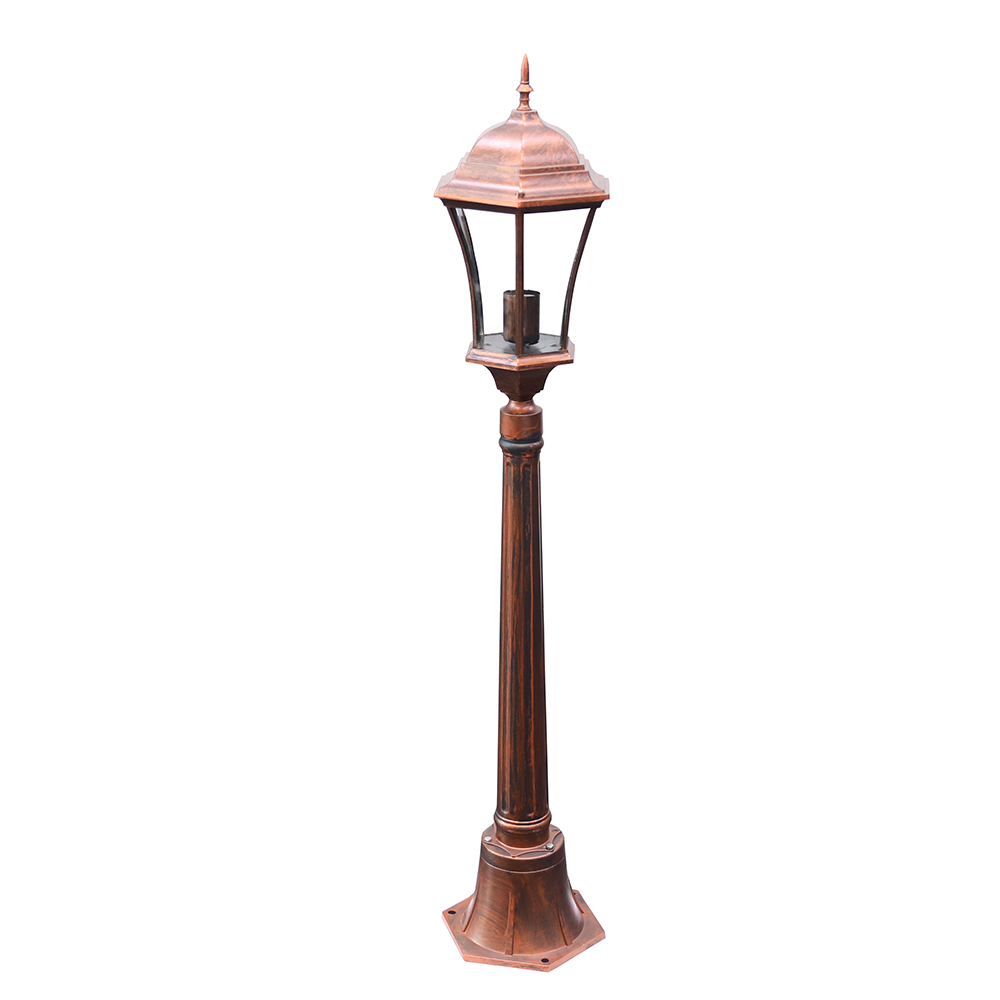 KÜÇƏ İŞIĞI DİRƏK ALU 120SM ANTİK 9005M-N/200A/RD Q