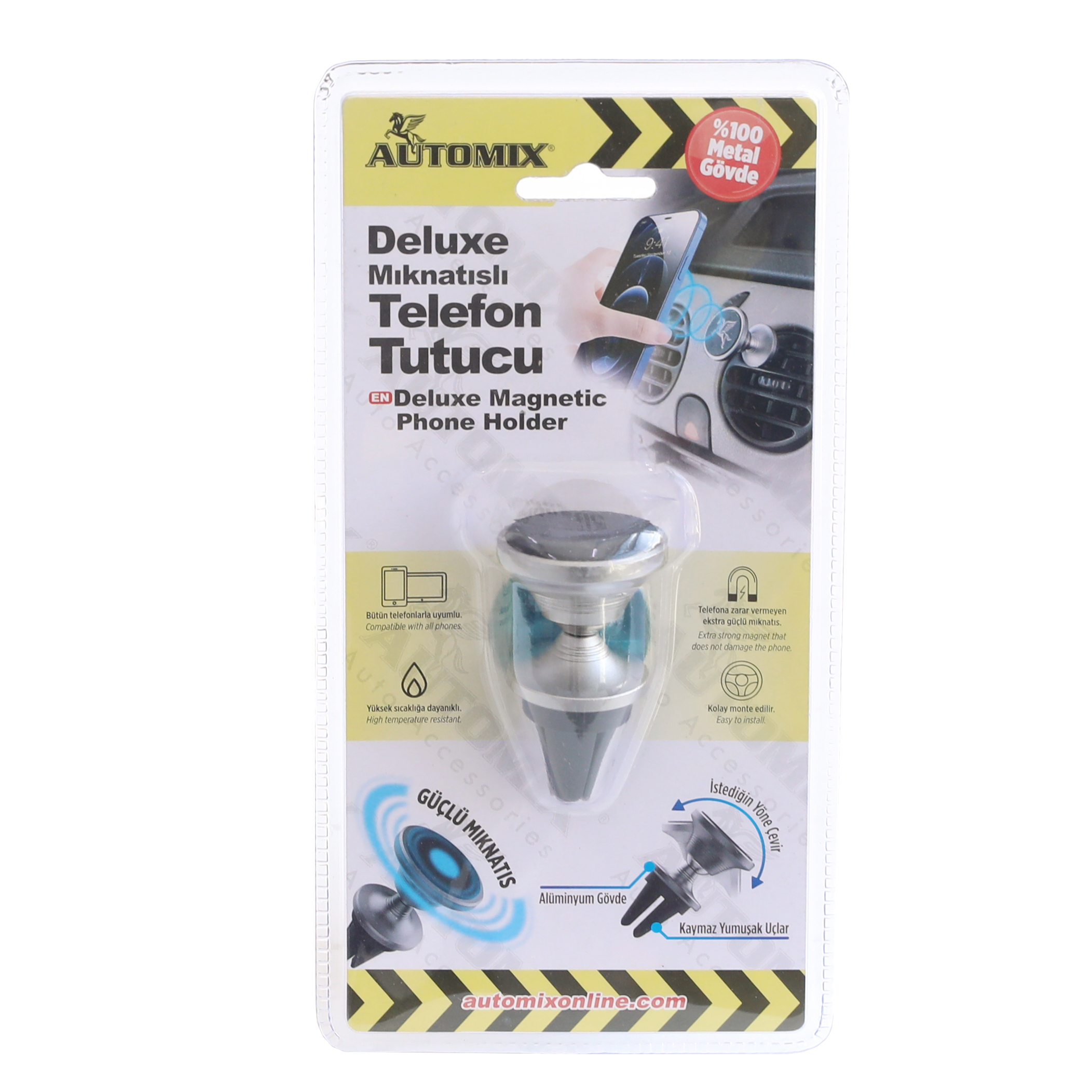 TELEFON TUTUCU AUTOMİX 190.03.044541 DELUXE MAQNİTLİ
