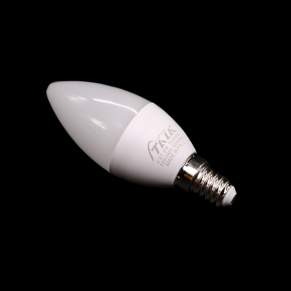 LAMPA 5W  LED CANDLE E14 WH