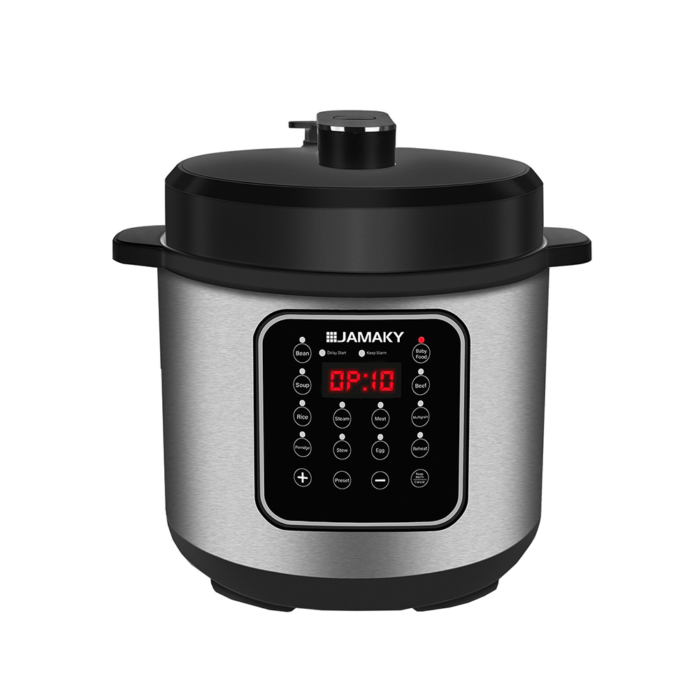 TƏZYİQLİ QAZAN JAMAKY JMK7503 ELEKTRİK 1000W 6.0L 70KPA SS410