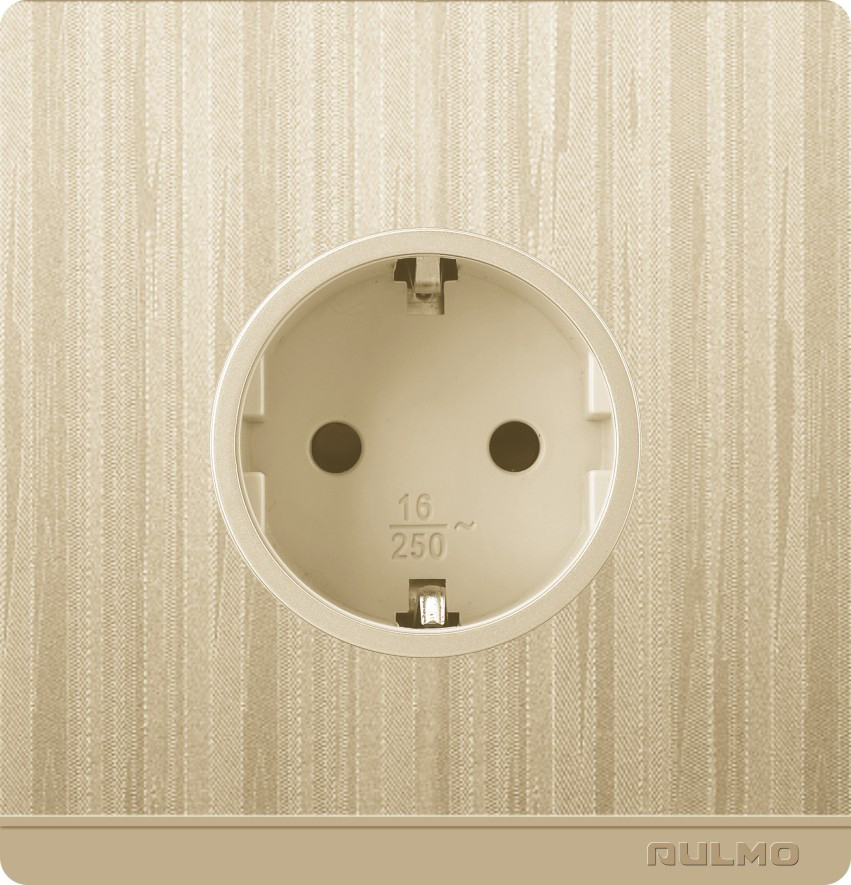 ELEKTRİK YUVASI AULMO GOLD 16A DƏRİN, QAPAQLI
