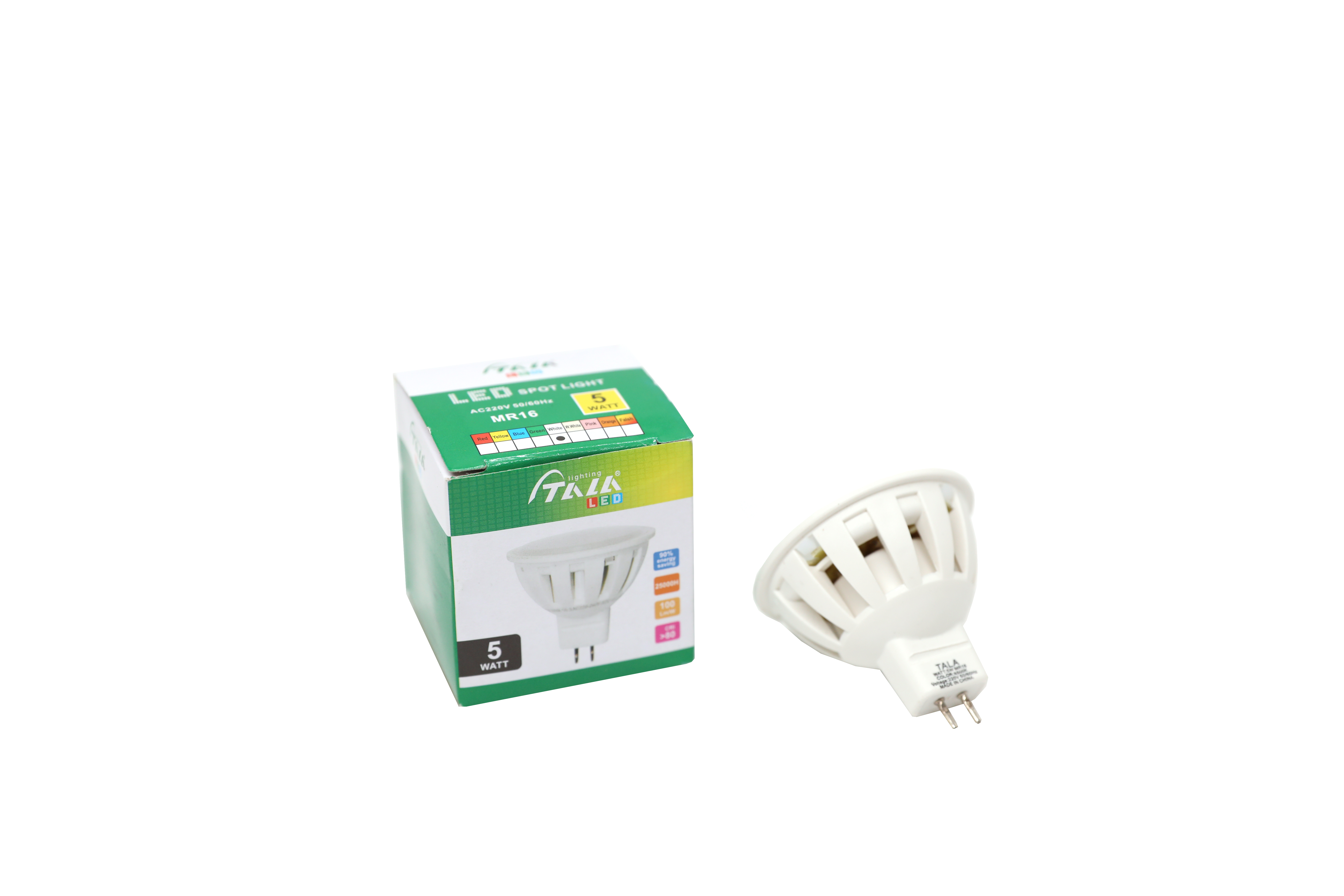 LED LAMPA 5 W MR16 WW