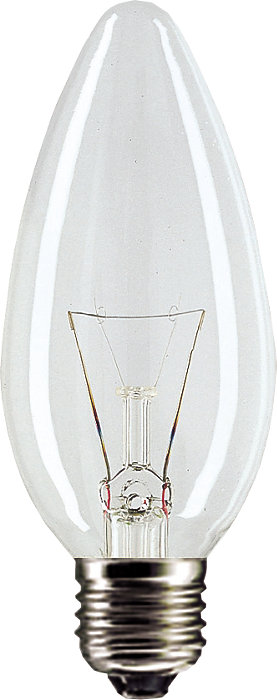 PHILIPS LAMPA SADƏ 60W E27 230V B35