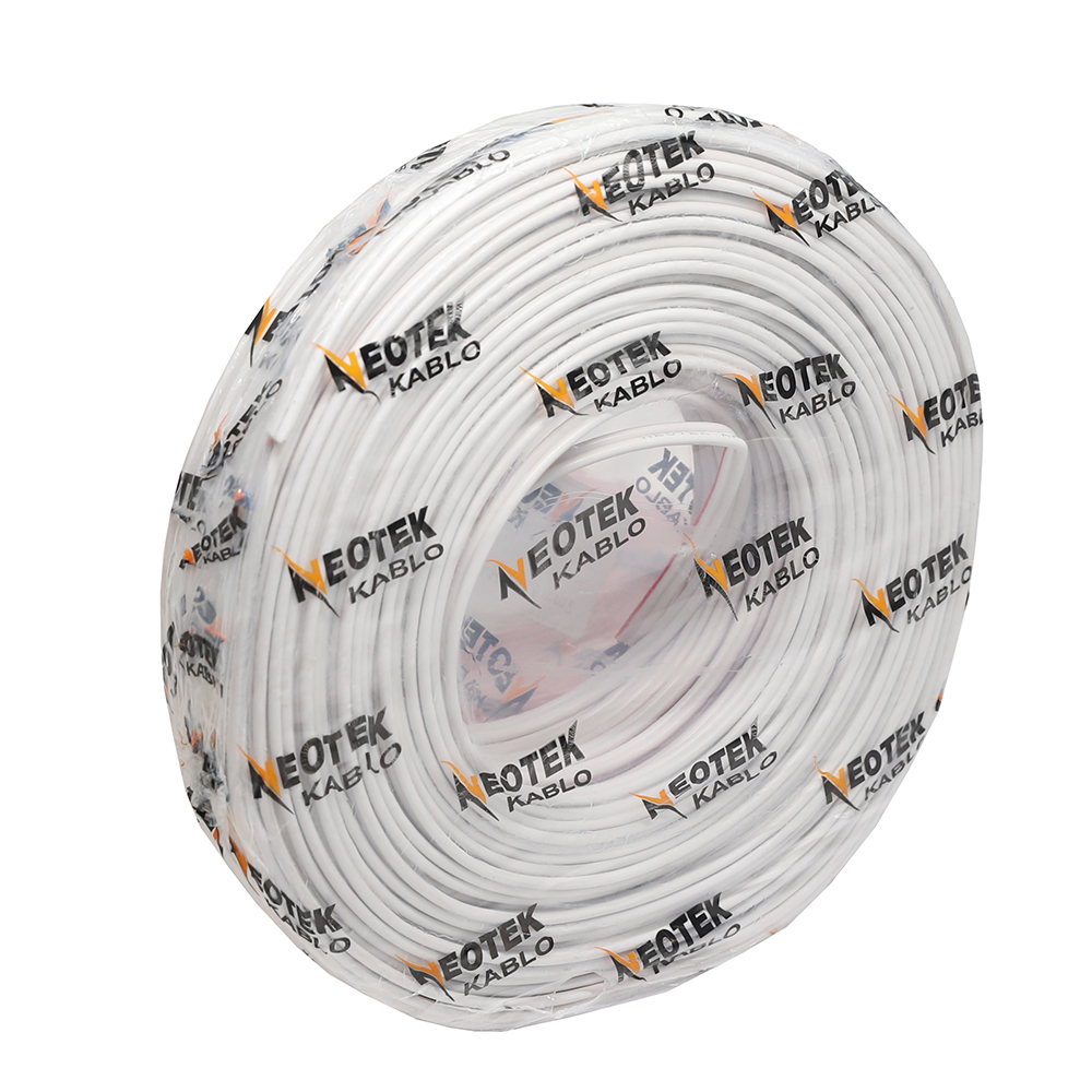 NEOTEK KABEL LAPŞA H05VH-H QIRMIZI-AĞ 2x2.5M