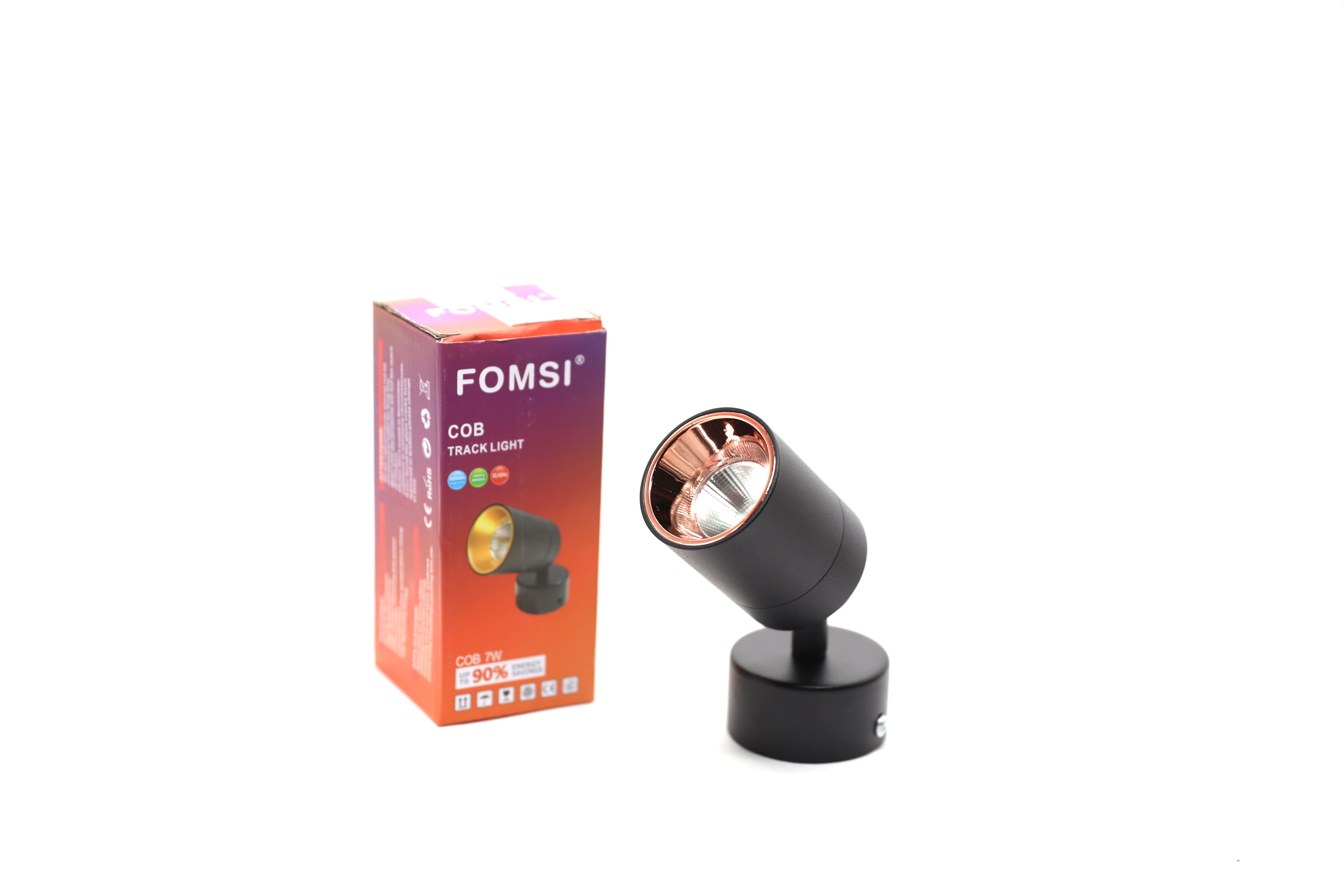 LED SPOT YUMRU 7W QARA+BRONZ 4000K ZDL172