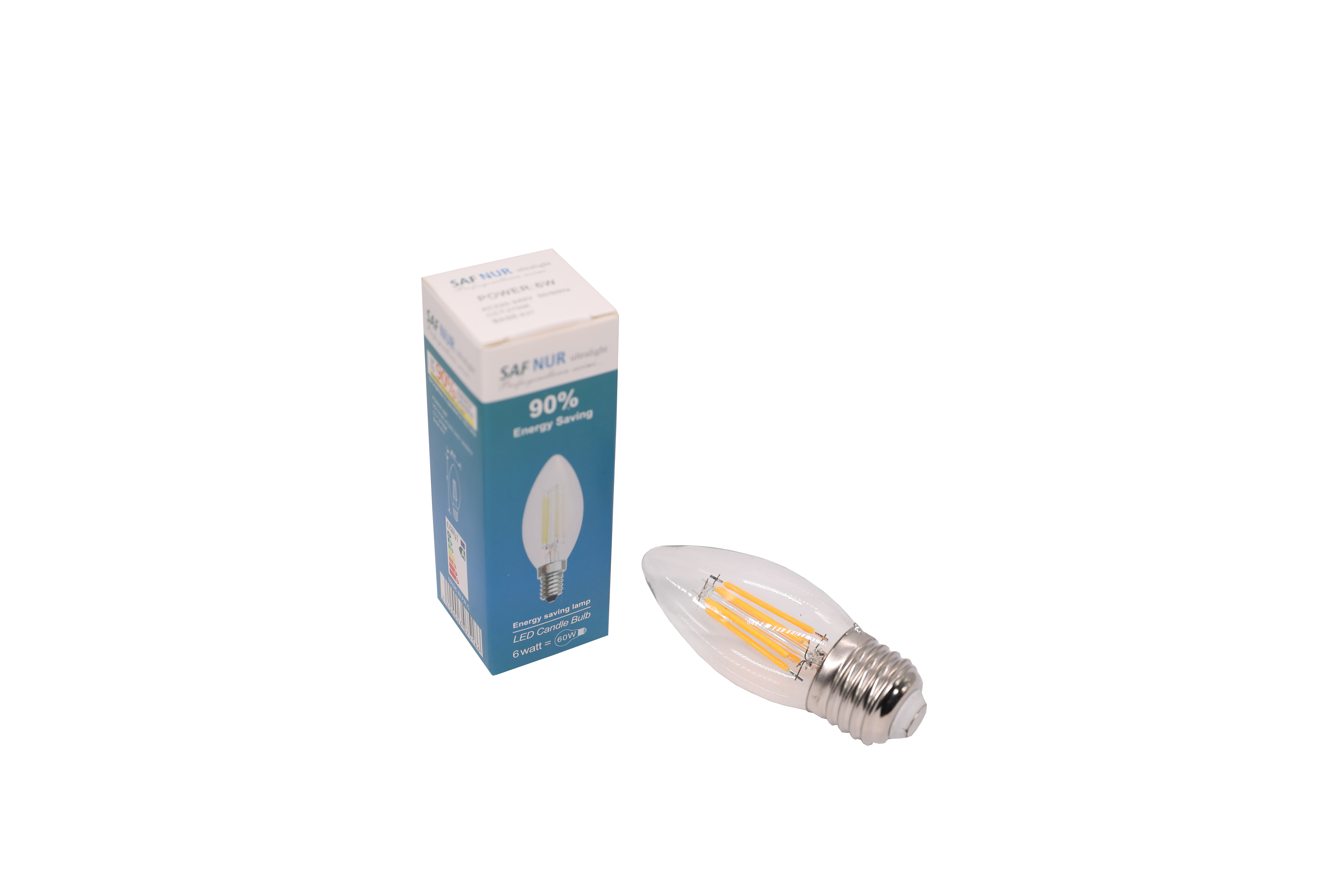 LED LAMPA  DAMLA  6W E27  WW