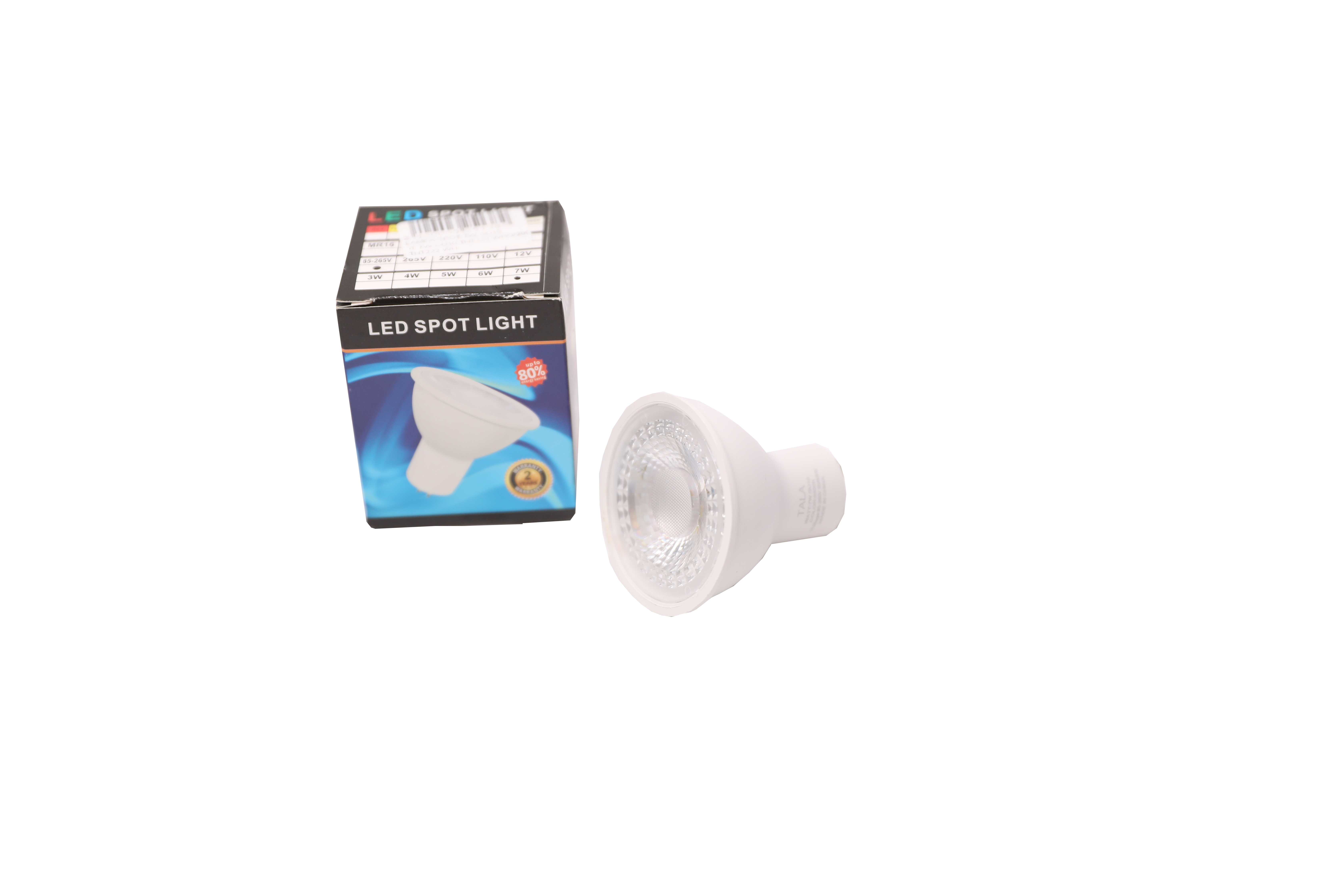 LAMPA SPOT 7W GU10 TNT222 WH