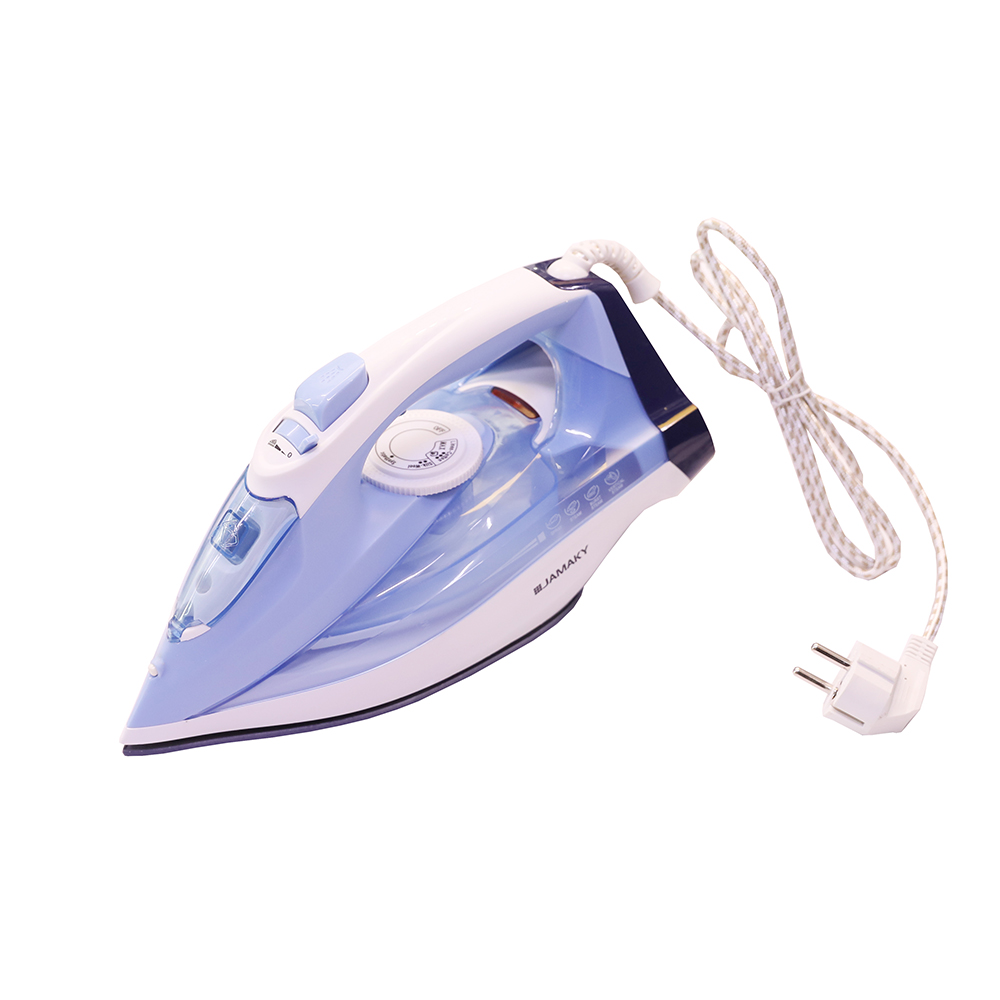 ÜTÜ JAMAKY JMK1012-BLUE 2800W 360ML BUXARLI TƏNZİMLƏNƏN HƏRARƏT QORUMALI