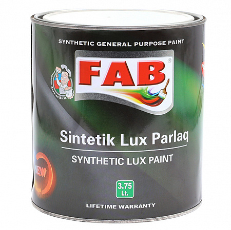 FAB LÜKS PARLAQ BOYA AĞ 3,75 L