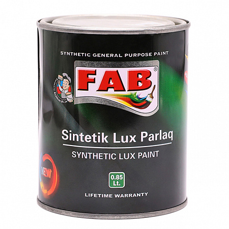 FAB LÜKS PARLAQ BOYA AĞ 0,85 L